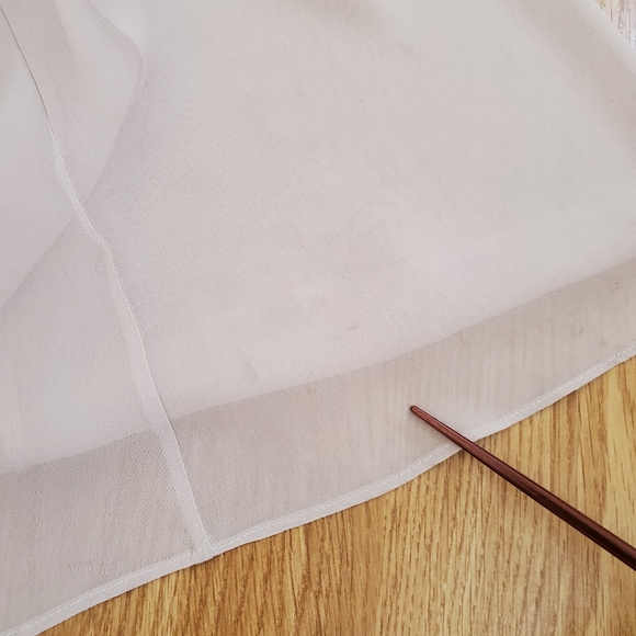 Eliza J Lace Bodice Gown size 2 Petite in Beige - Picture 12 of 13